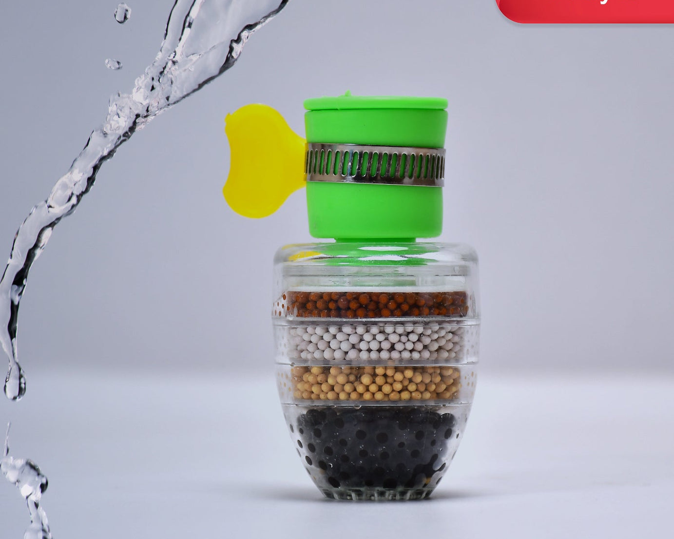 Water tap purifier filter cartridge