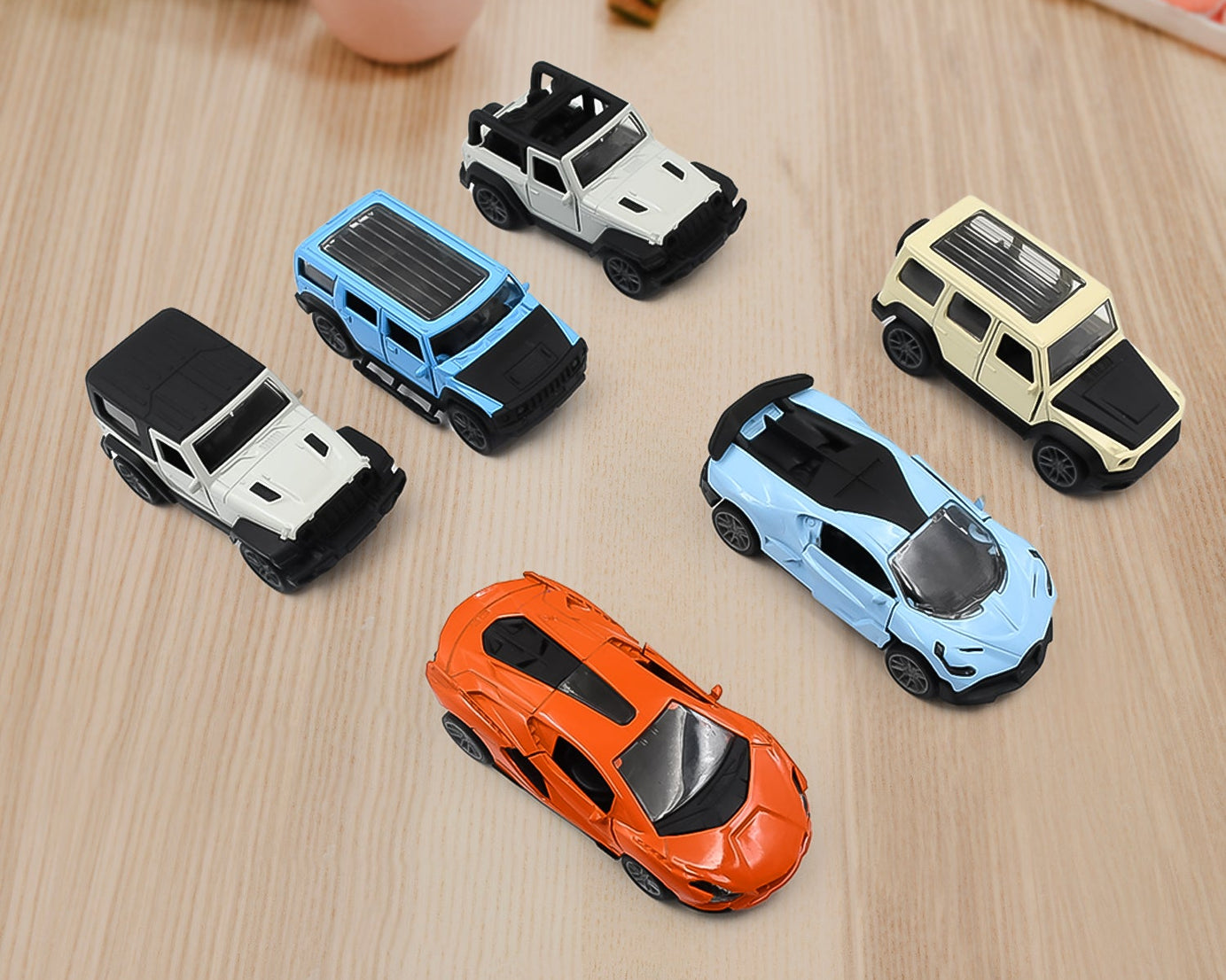 Mini Pull Back Car Widely Used By Kids (1 Pc / Mix Color / Design)
