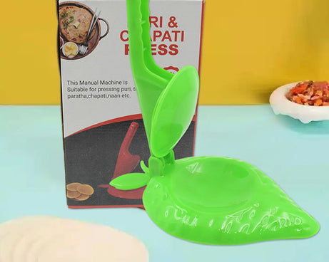 Plastic Kitchen Press: Strawberry Design, Manual, Easy to Use (1 Pc)