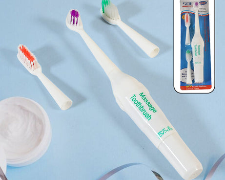 ELECTRIC TOOTHBRUSH FOR ADULTS AND TEENS, ELECTRIC TOOTHBRUSH BATTERY OPERATED DEEP CLEANSING TOOTHBRUSH (Battery Not included)
