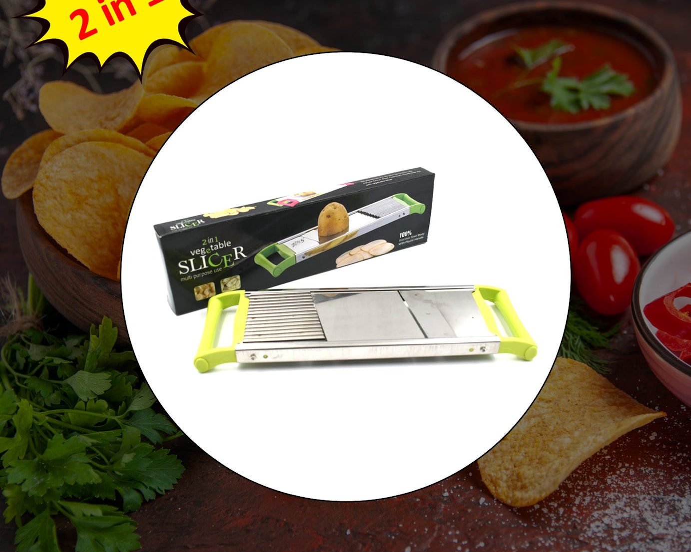 Kitchen potato cutter