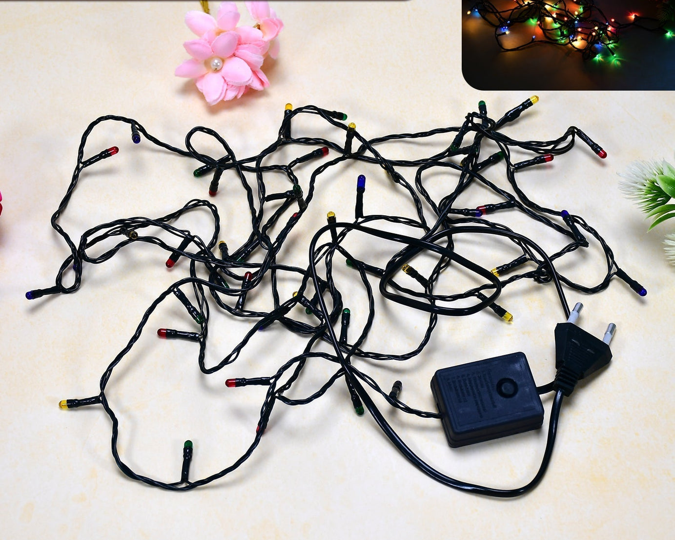 4 Meter Festival Decoration LED String Light in Multicolor