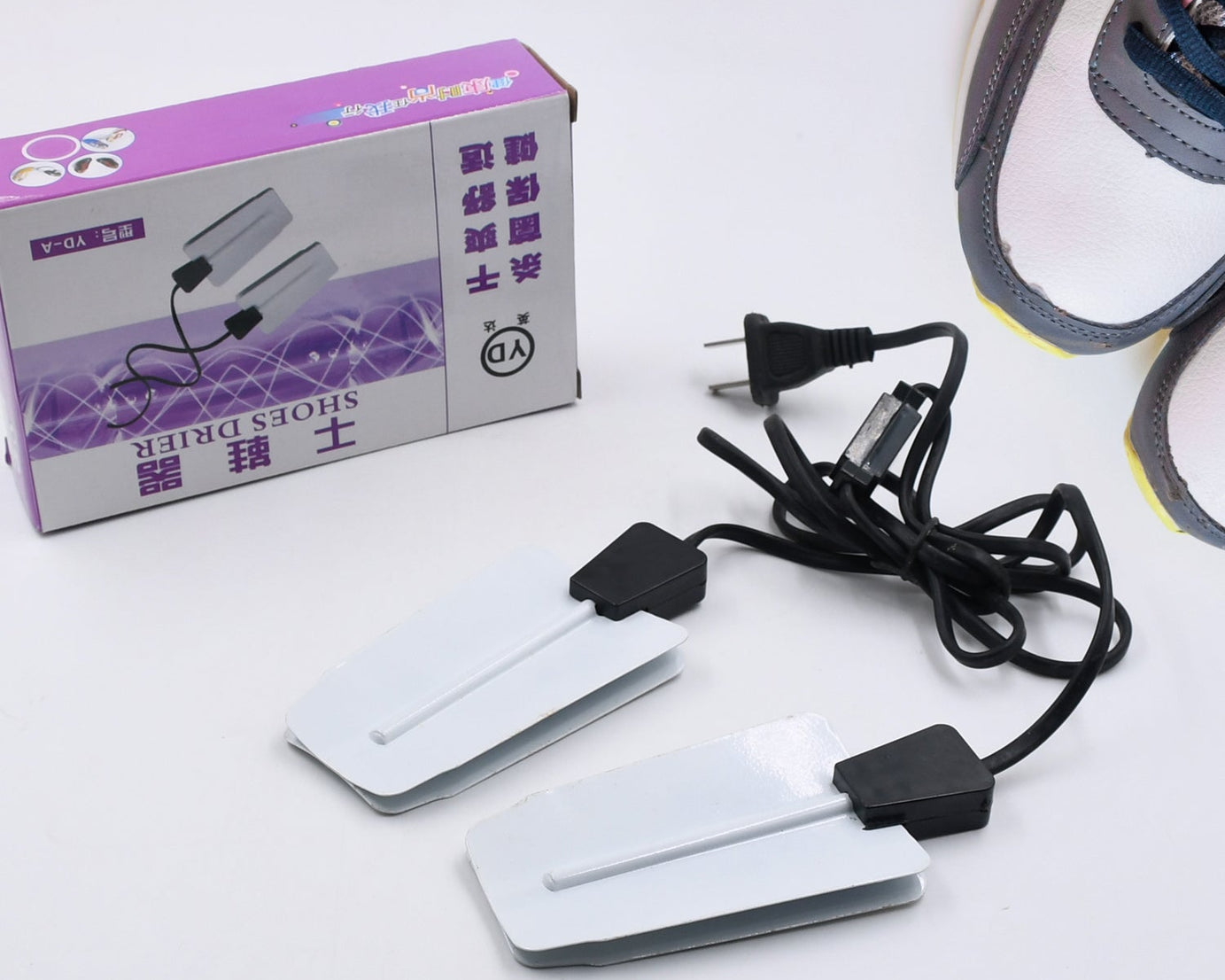 220V Portable Shoe Dryers, Electric Shoe Dryer, Portable USB Intelligent Timing Shoe Boot Drying Machine for Home Hotel Dorm