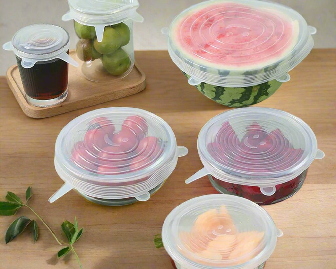 Stretchable Silicone Food Lids