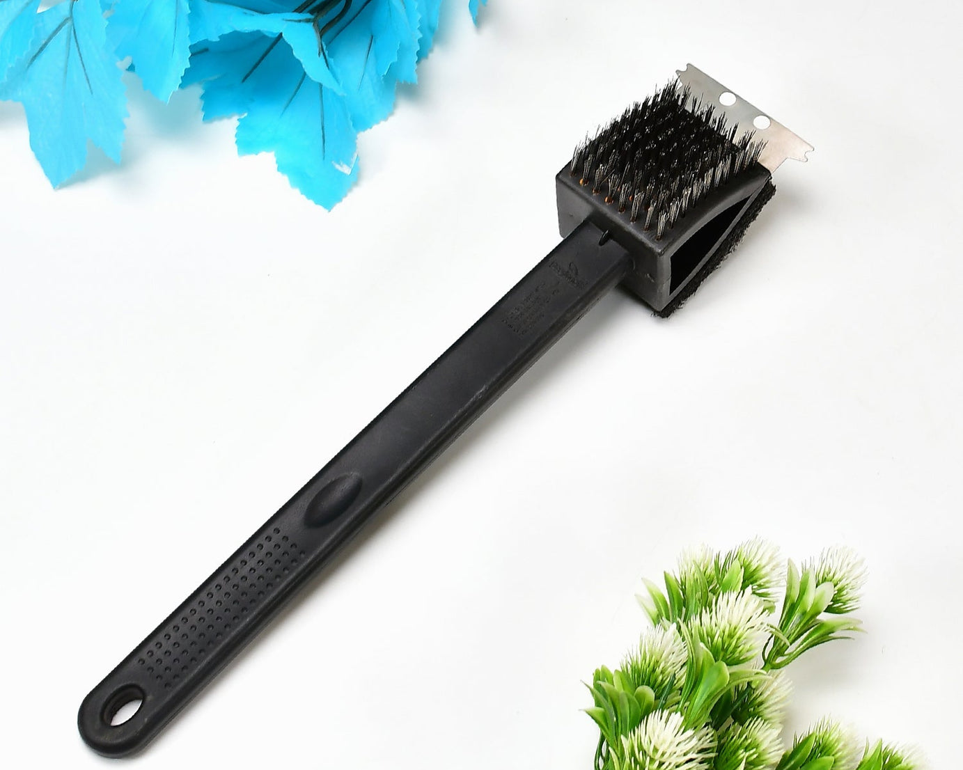 Silicone Toilet Brush with Slim Holder Flex Toilet Brush Anti-drip Set Toilet Bowl Cleaner Brush,