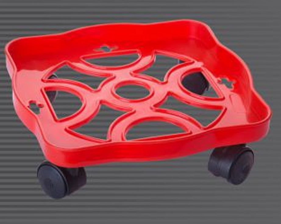 Plastic trolley for gas cylinder