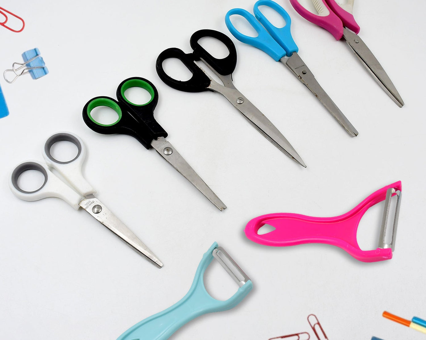 Mix Design Scissors & Peeler 