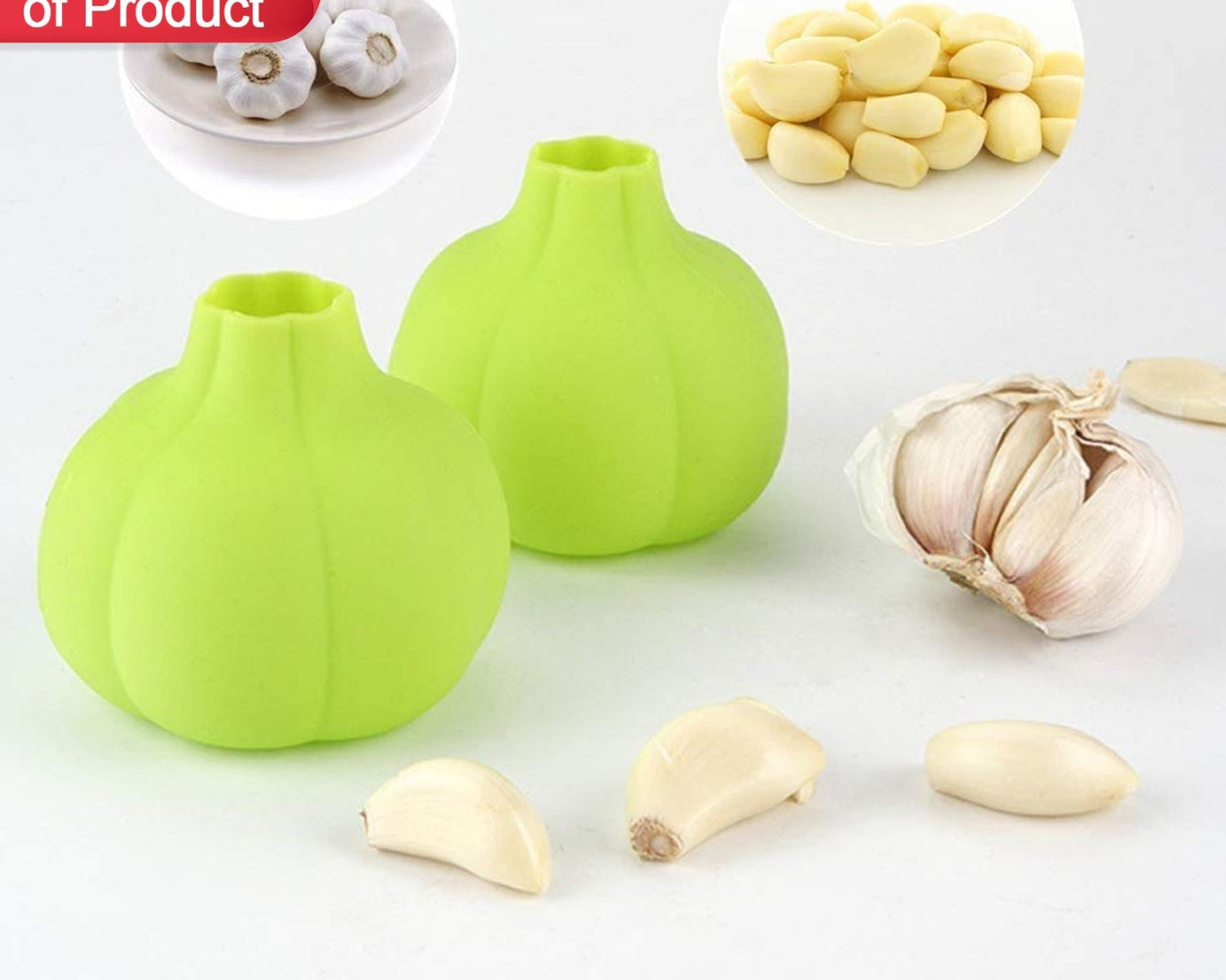 2205 Silicone Ginger Garlic Manual Peeler
