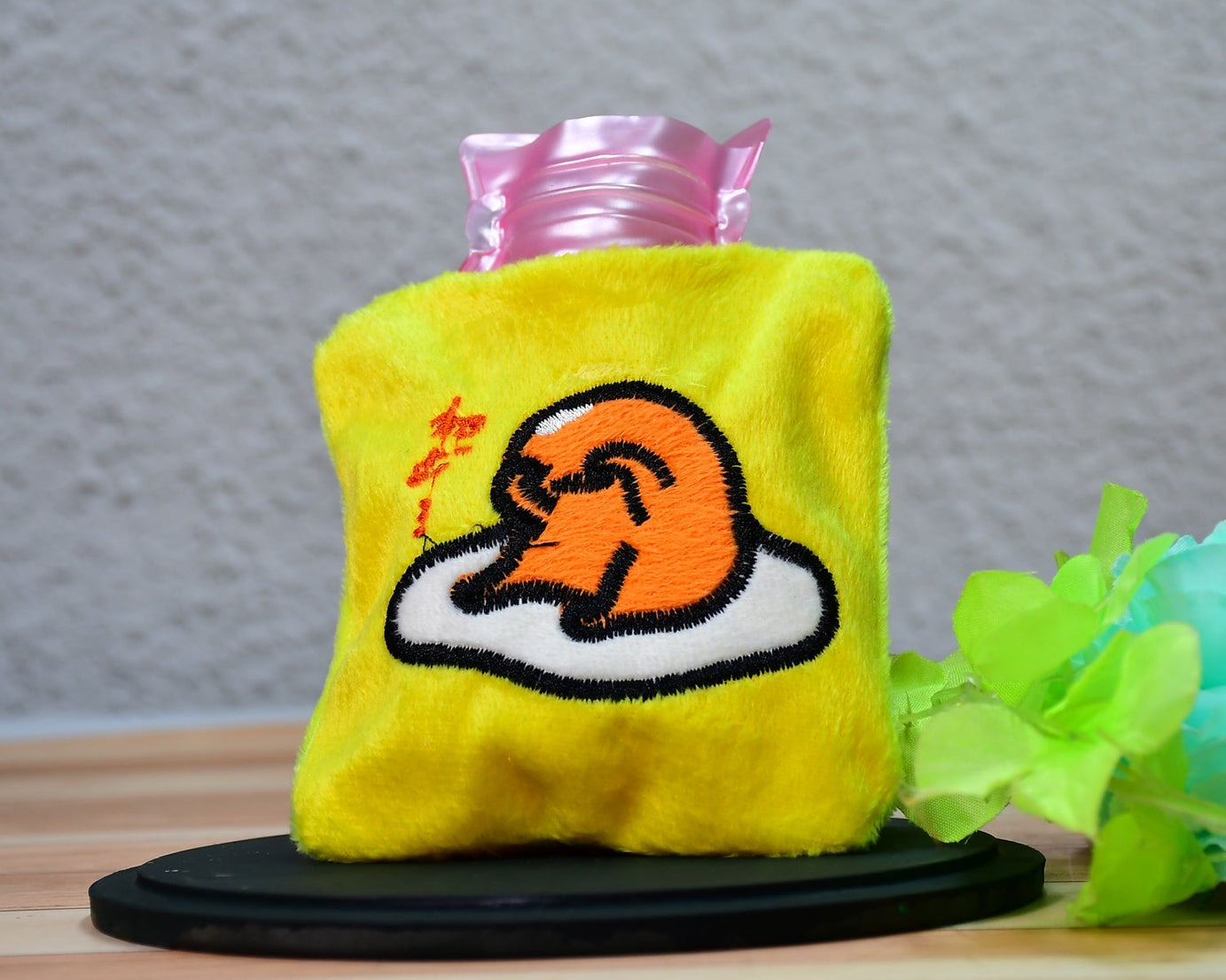 Hot water bag with duck head design