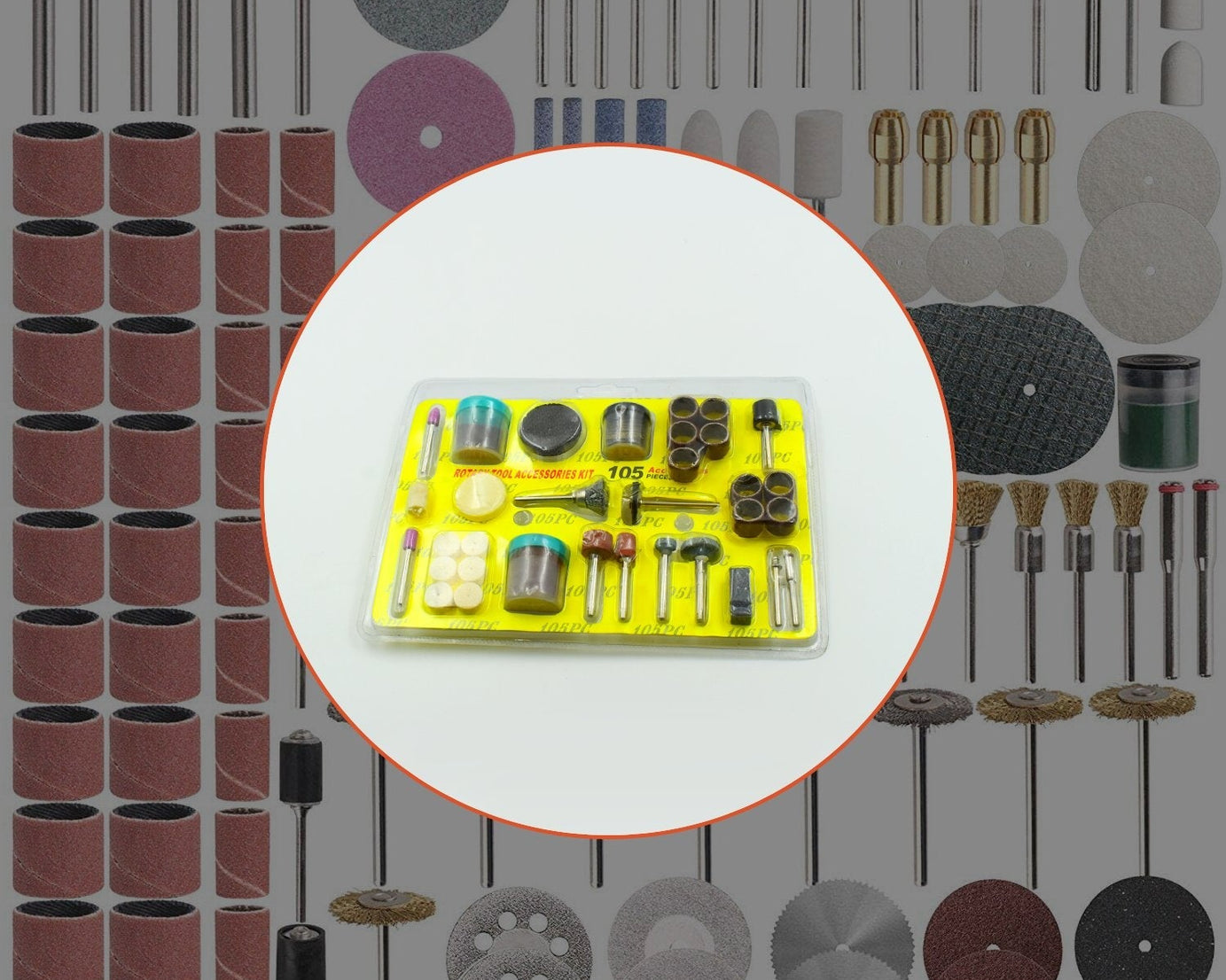 Rotary Tool Accessories Kit Mini Drill Bit Set