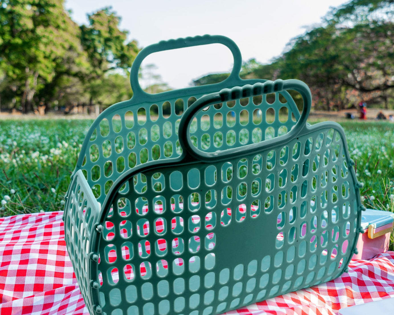Grocery Vegetable Foldable Smiley Non-Woven Fabric Shopping Bag