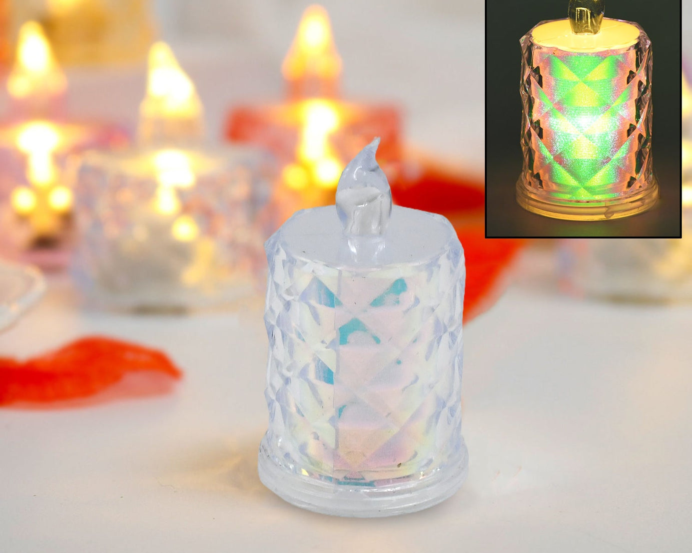 led candle light