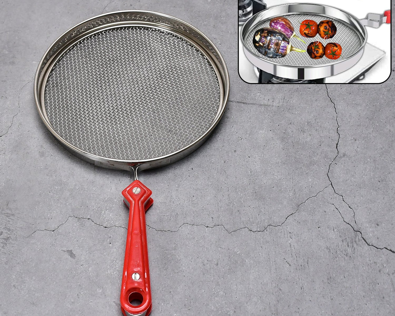 Roaster grill for papad