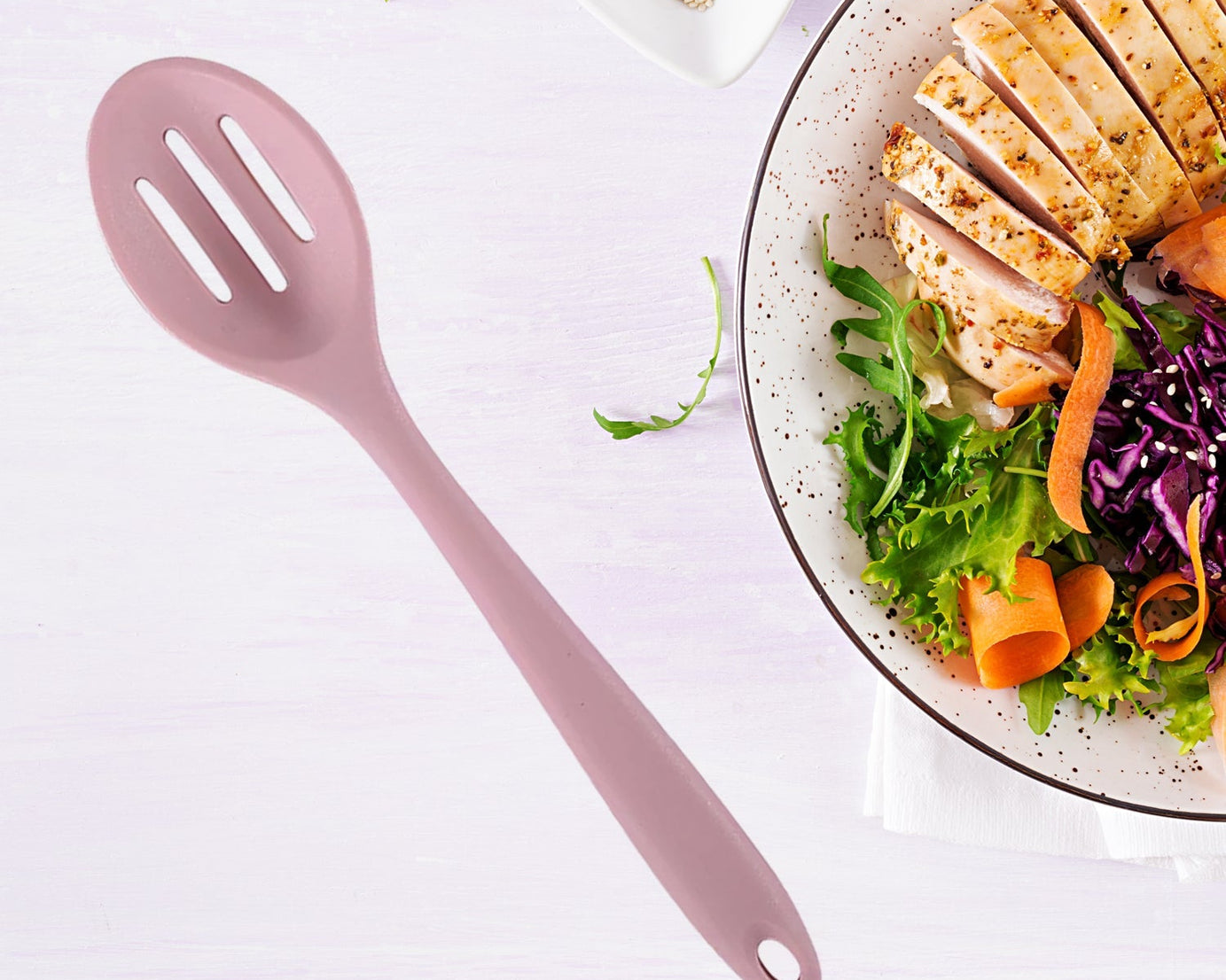 Silicone Cooking Cookware Heat-Resistant Kitchen Utensils Cookware Kitchenware (27cm)