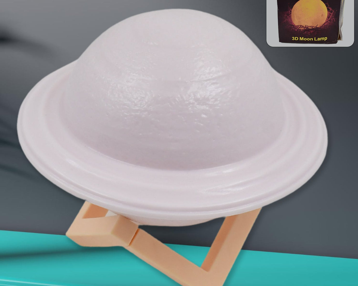 3D Saturn Lamp
