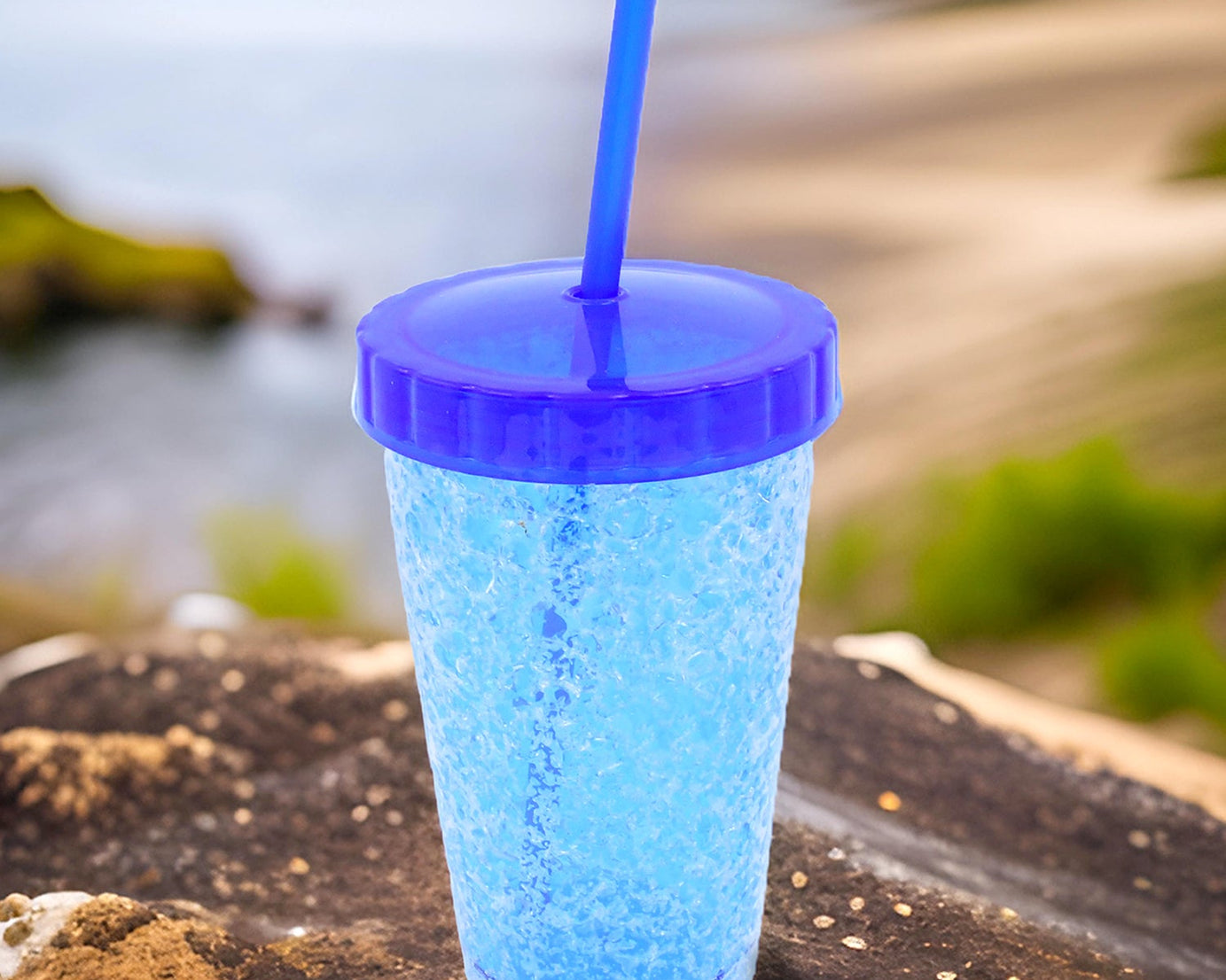 Plastic Reusable Sipper Tumbler 