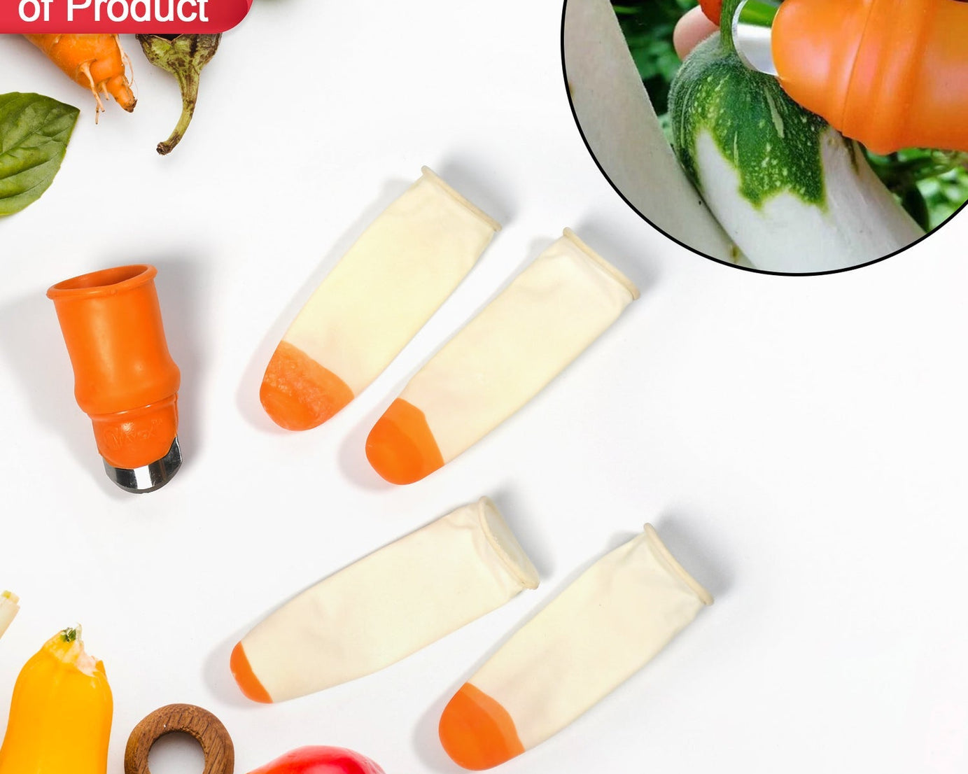Vegetable cutter tools with sharp blades