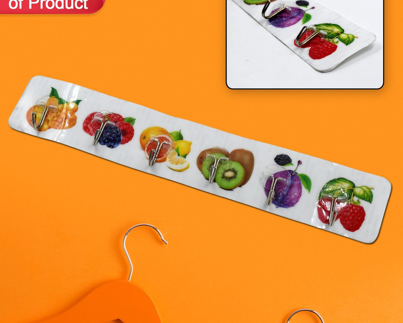 Strong and durable wall hook for multiple uses.