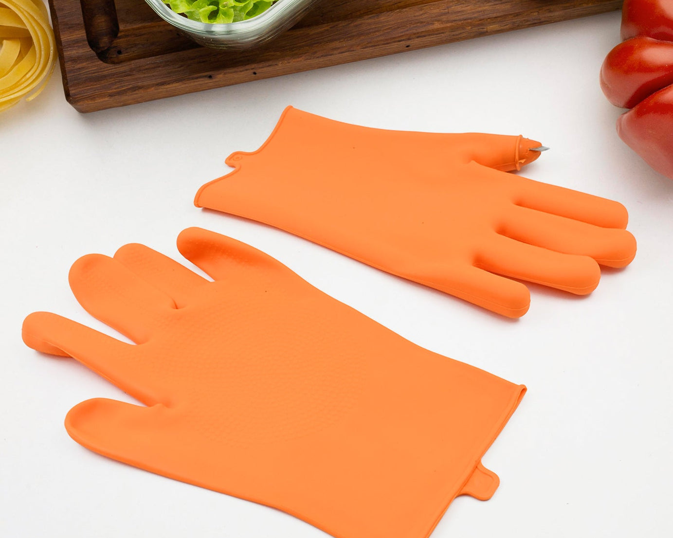 Gloves Silicone Thumb Knife Finger Protector