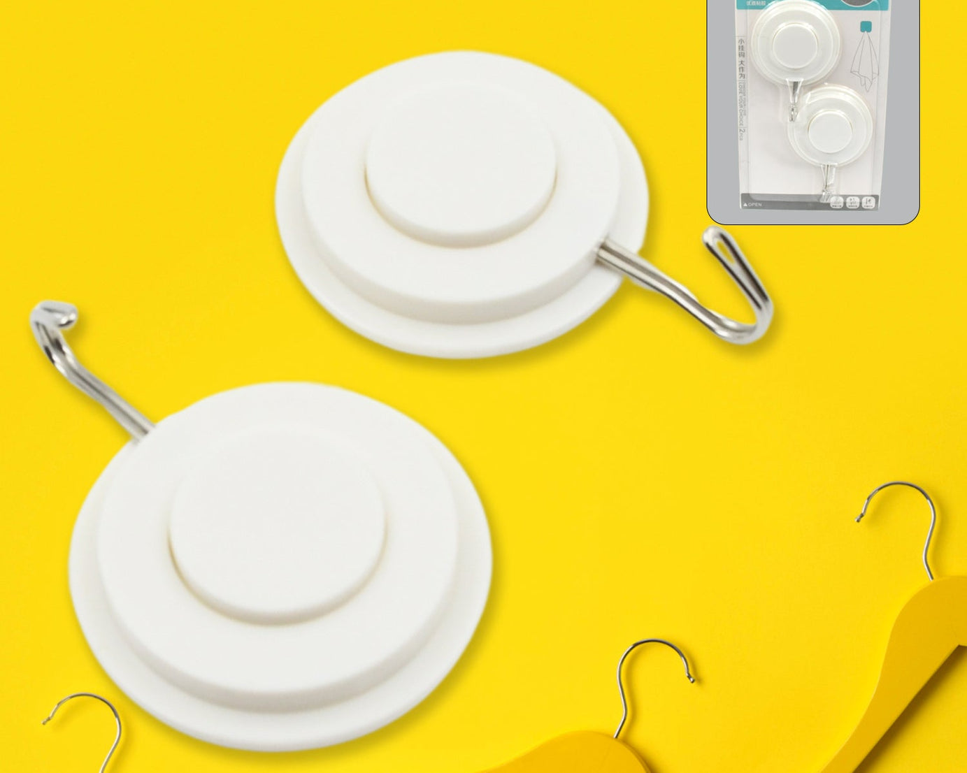 Multipurpose Strong Hook Self-Adhesive hooks for wall Heavy Duty Hook, Sticky Hook Household For Home, Decorative Hooks, Bathroom & All Type Wall Use Hook, Suitable for Bathroom, Kitchen, Office