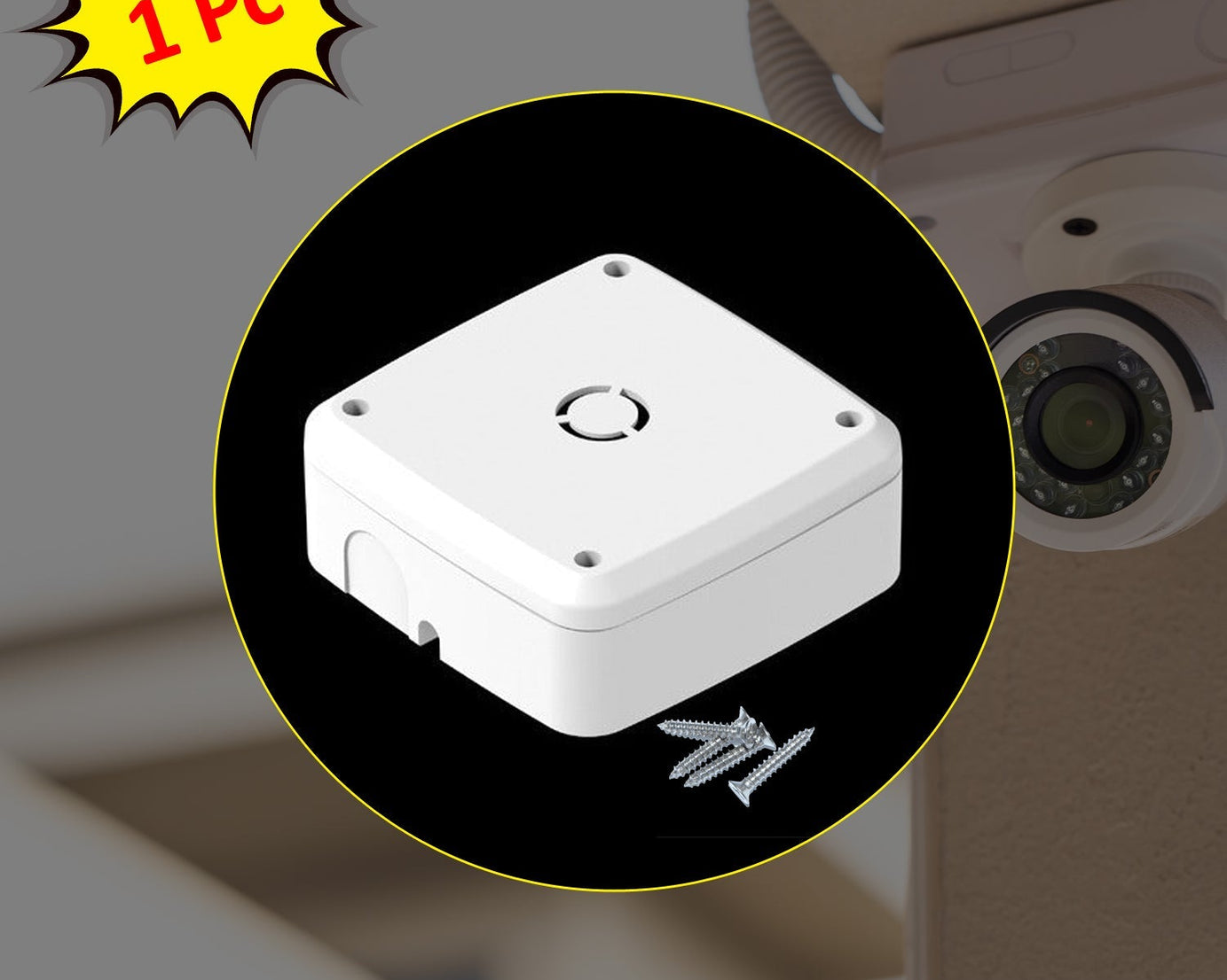 Secure camera mounting box designed to prevent damage