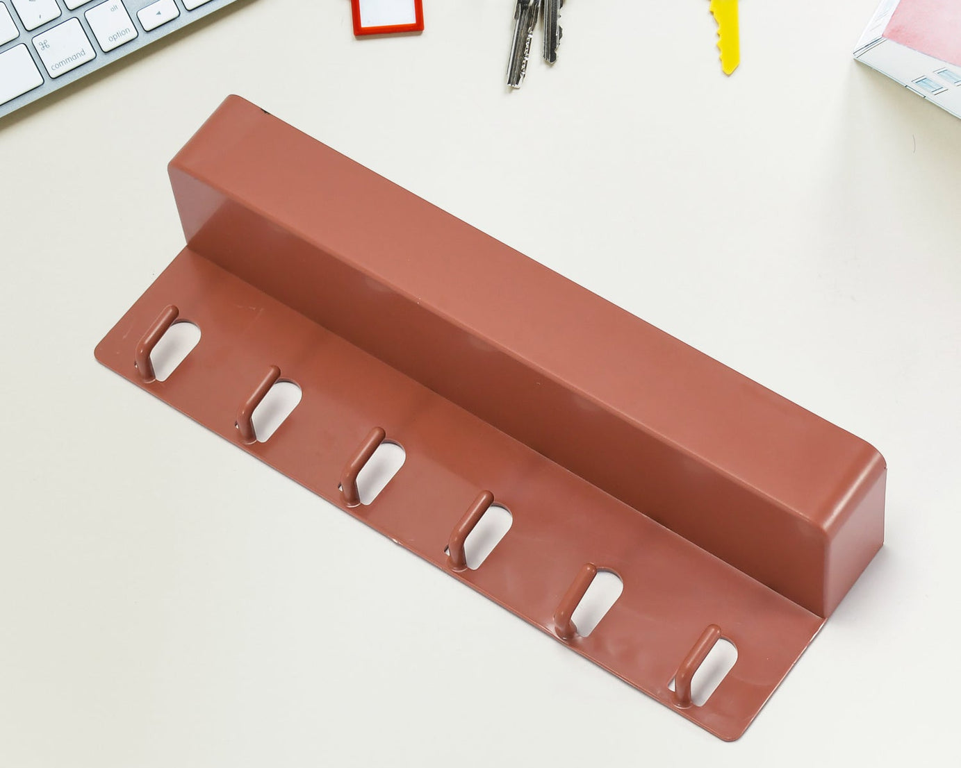 Key Holder & Multiuse 6 Hook Stand For Home & Bathroom use Stand