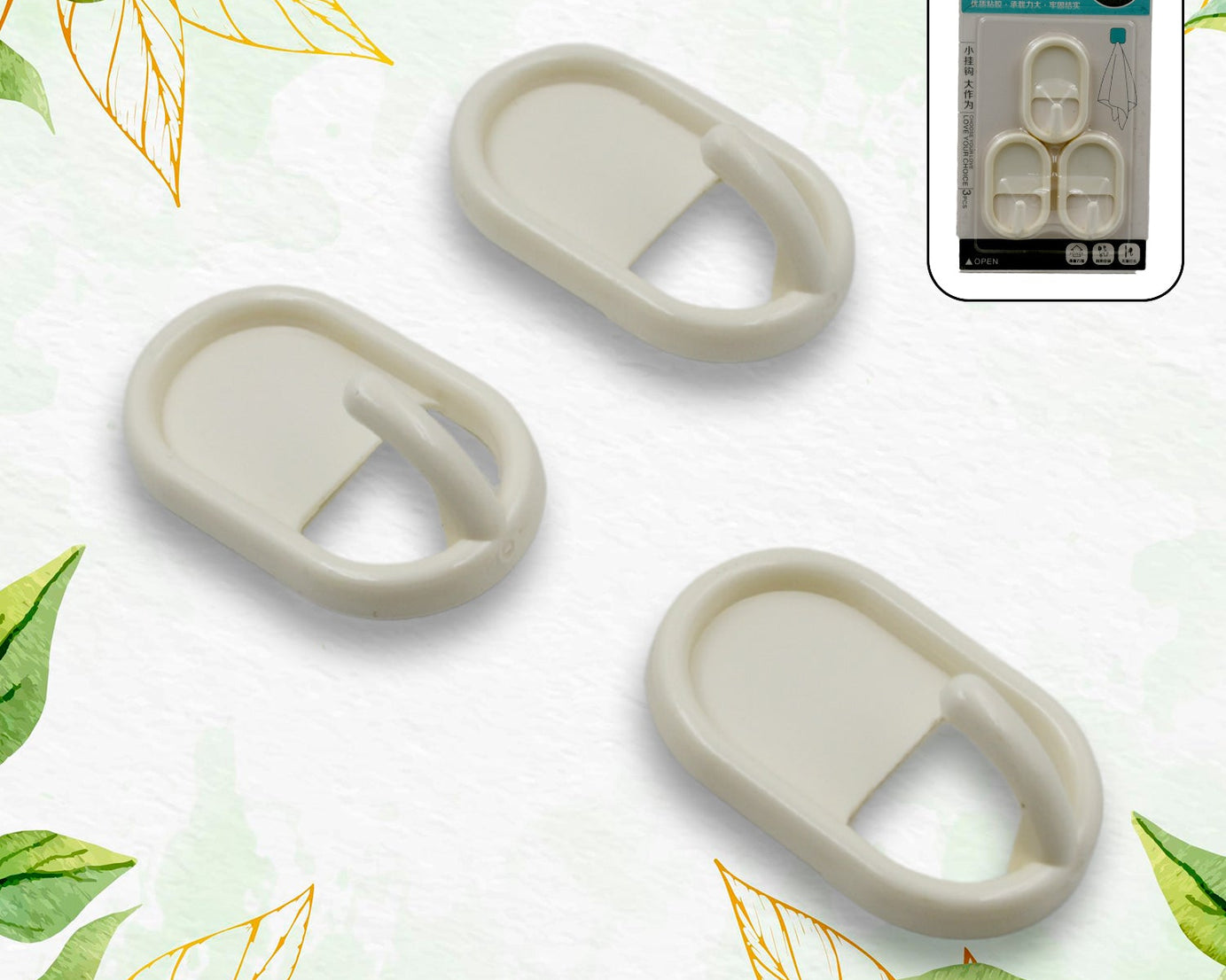 Multipurpose Smiley Wall Hooks: Kitchen, Bathroom, Door Hangers