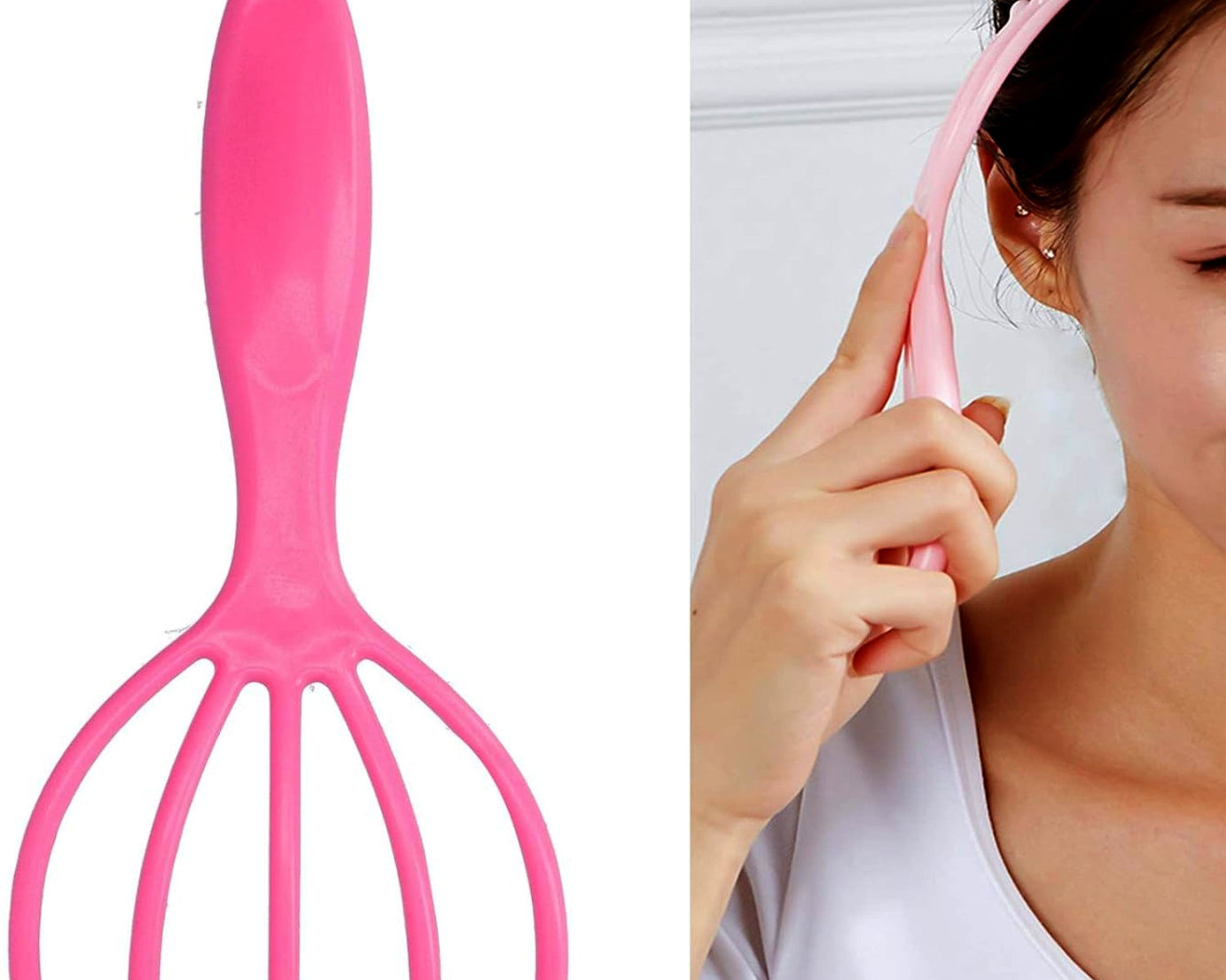 Scalp Massager Handheld Portable Head Massager Deep Relax and Pressure Relief in Office Household and Tour & Father’s Day and Mother’s Day Gifts for Home Relaxation (1 Pc )
