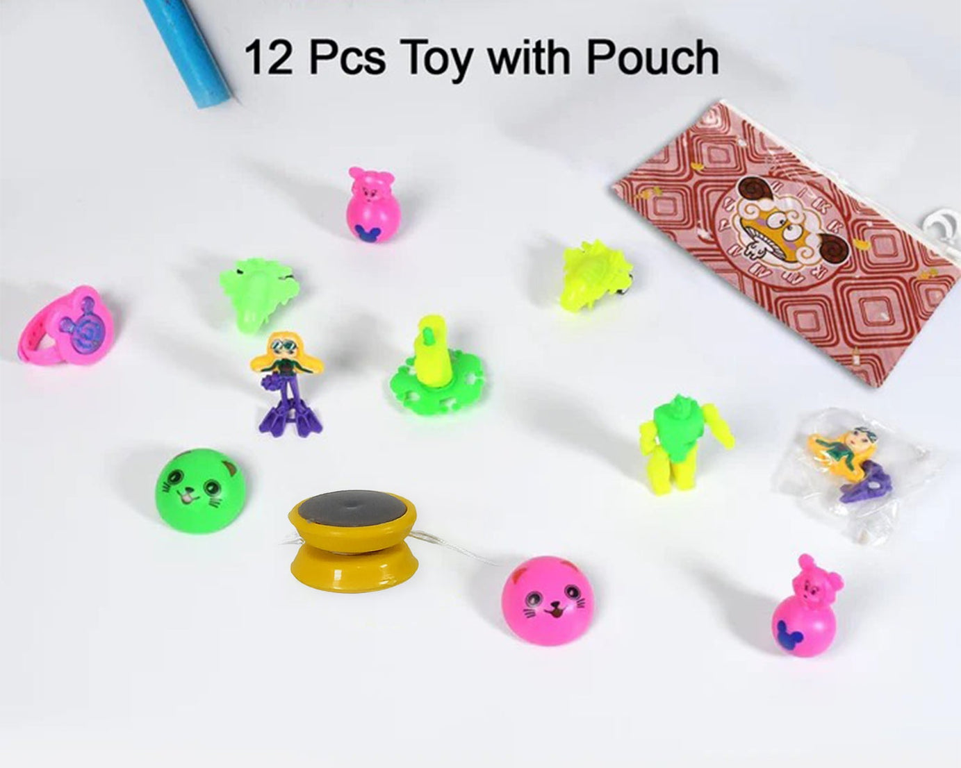 Plastic toy assortment for children