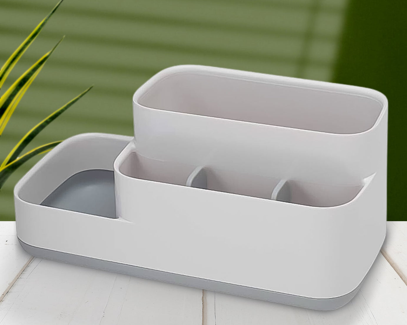  5 Compartment Bathroom Desk Organizer Holder