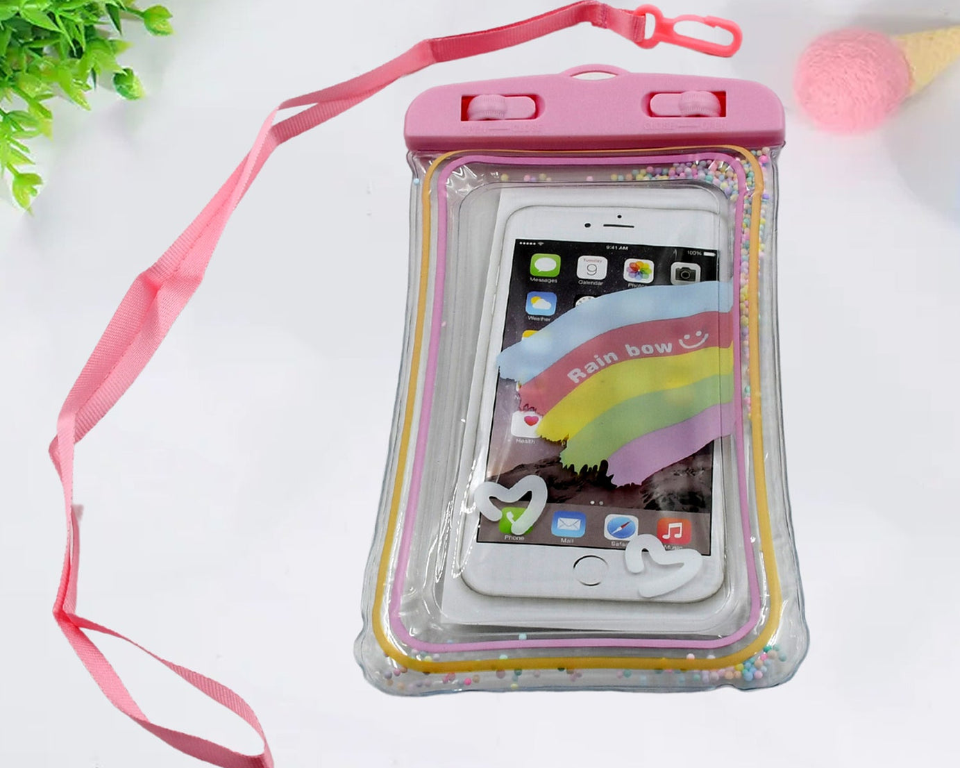 Waterproof Pouch Zip Lock Mobile Cover Under Water Mobile Case For All Type Mobile Phones
