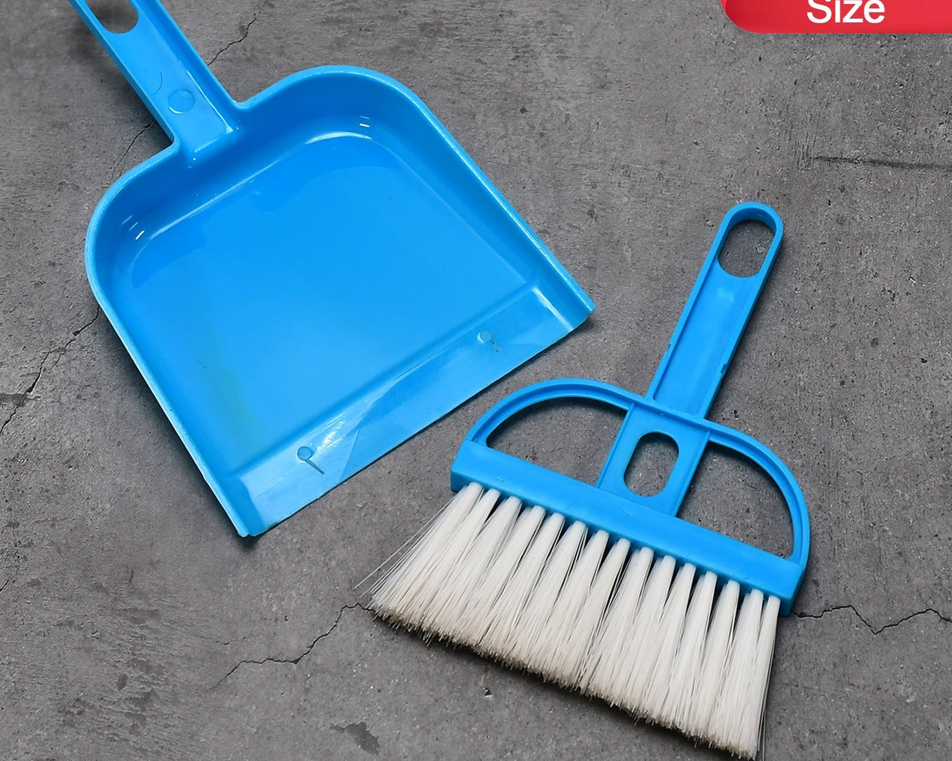 Multipurpose cleaning dustpan and brush set