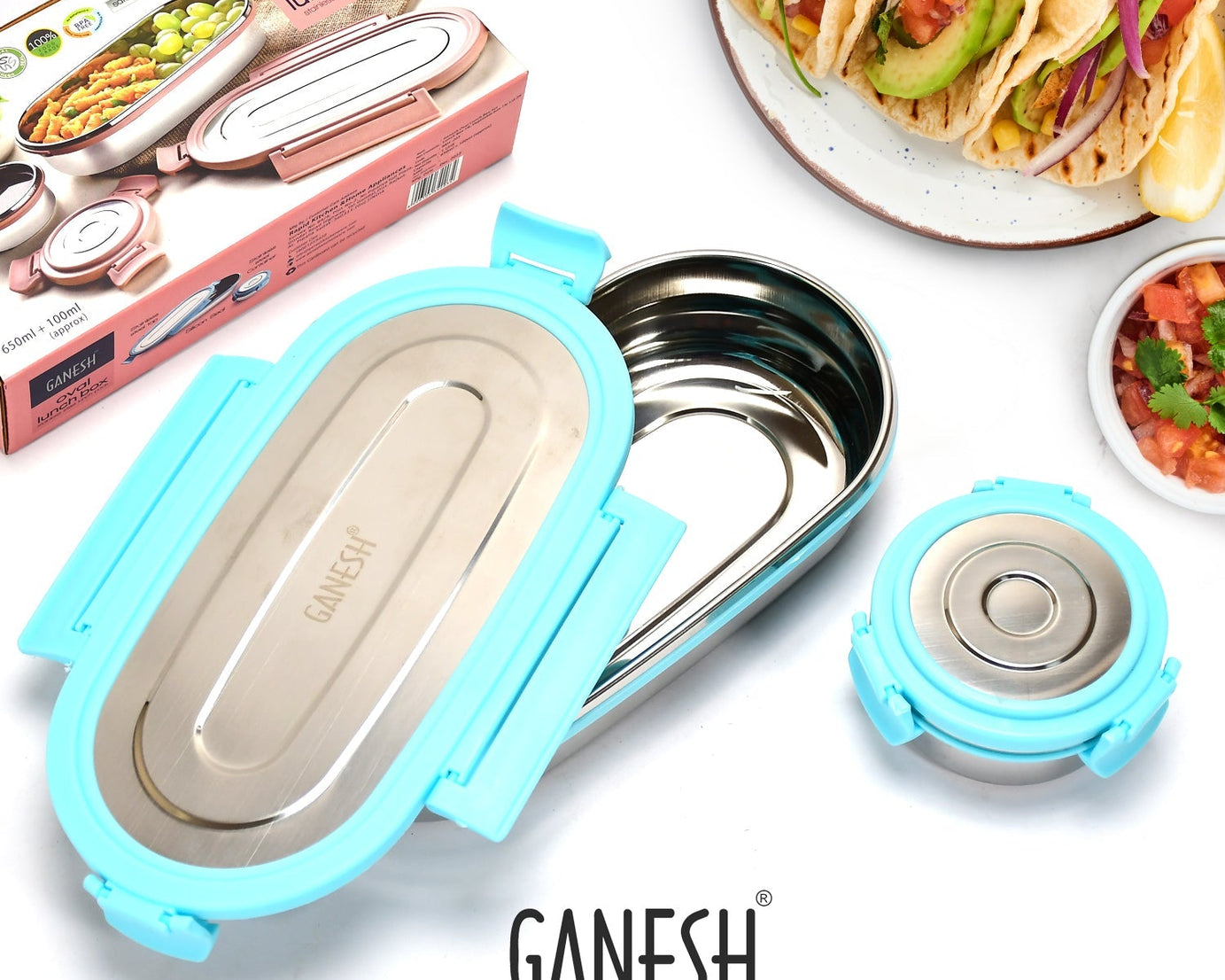 Lunch box and small container