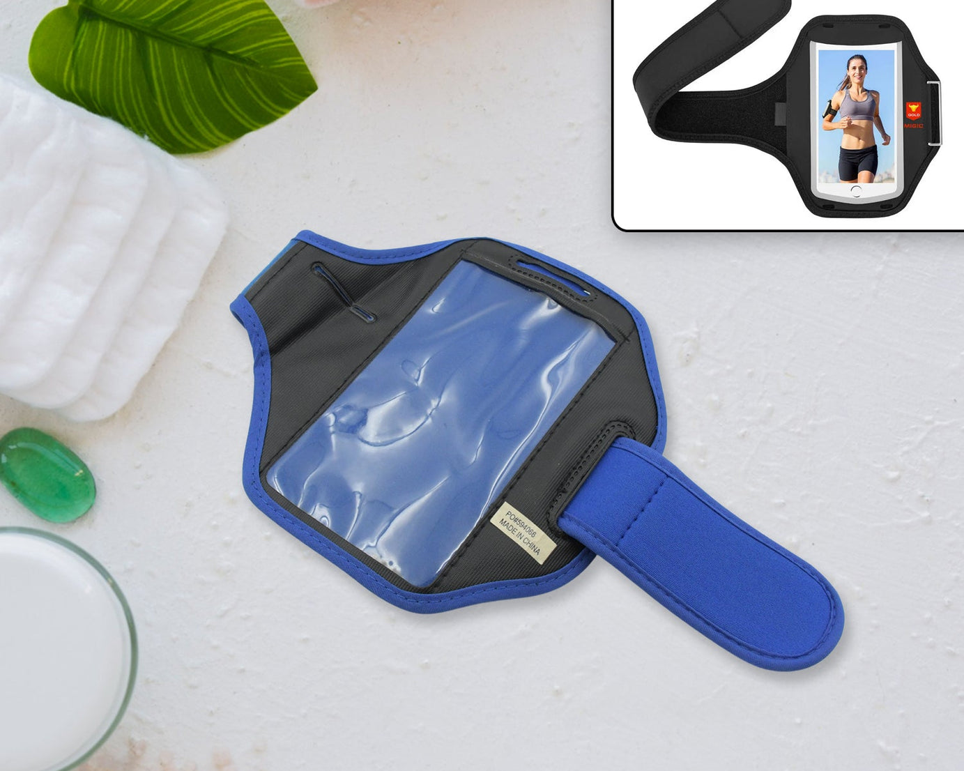 Sports Wrist Bag Running Arm Band Running Armband Phone Arm Pouch Case Cellphone Arm Band Phone Arm Case Holder Sports Phone Armbands Running Phone Holder (1 Pc)