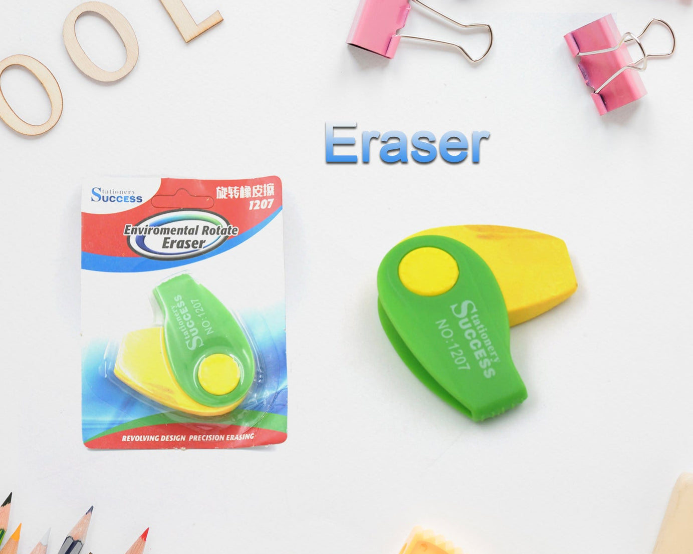 Kids Eraser: Dust-Free & Fun (Flair Creative, 1 Pc)