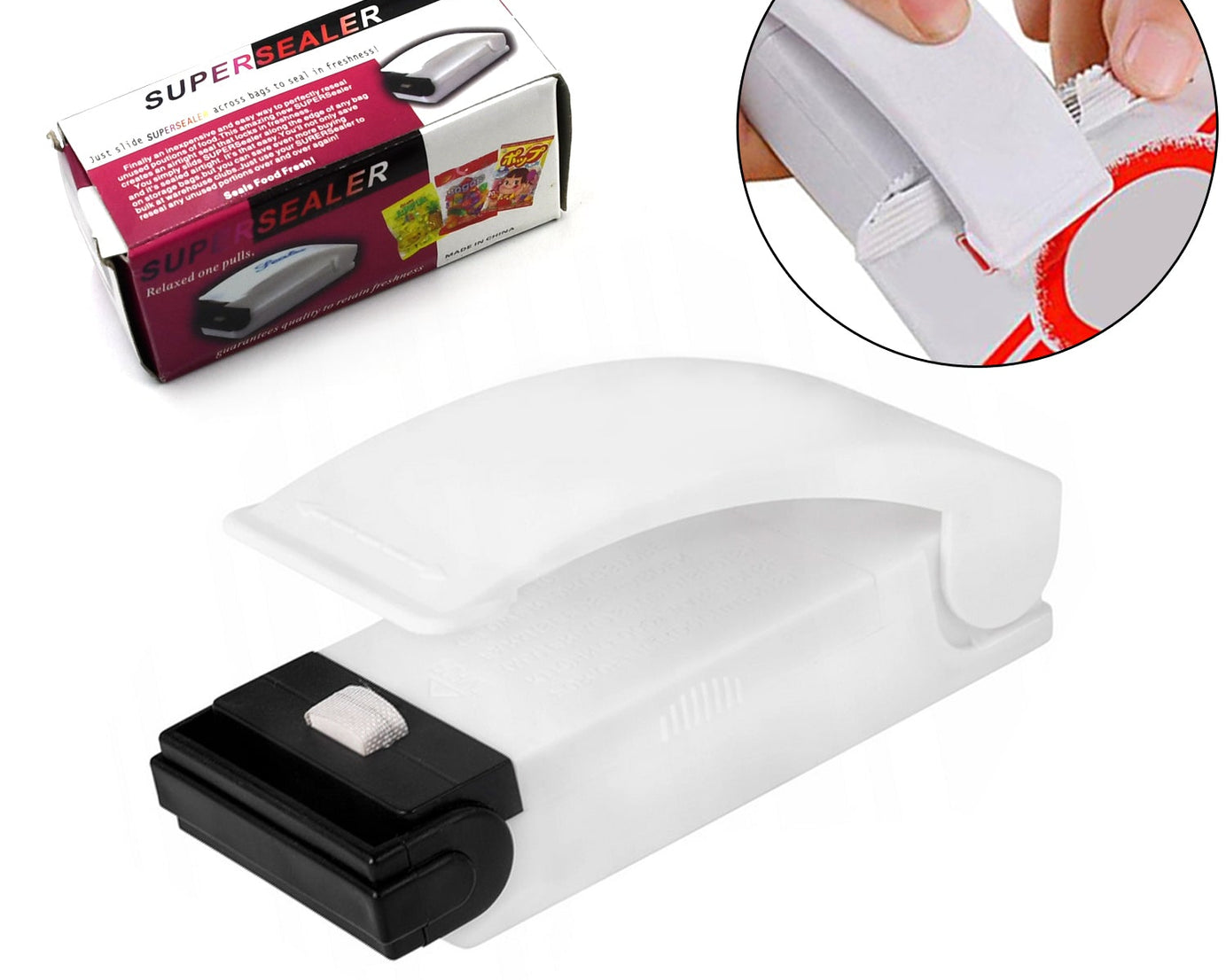 Multifunctional Household Mini Portable Super Sealer Handy Plastic Bag Sealer Sealing Machine