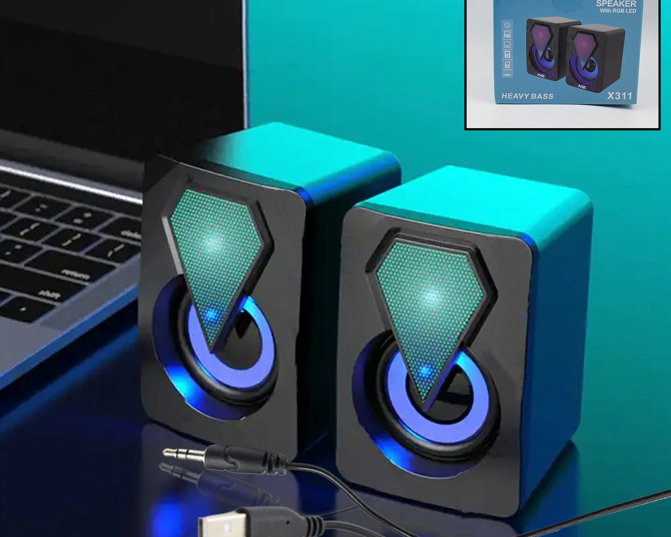 RGB Desktop Speakers