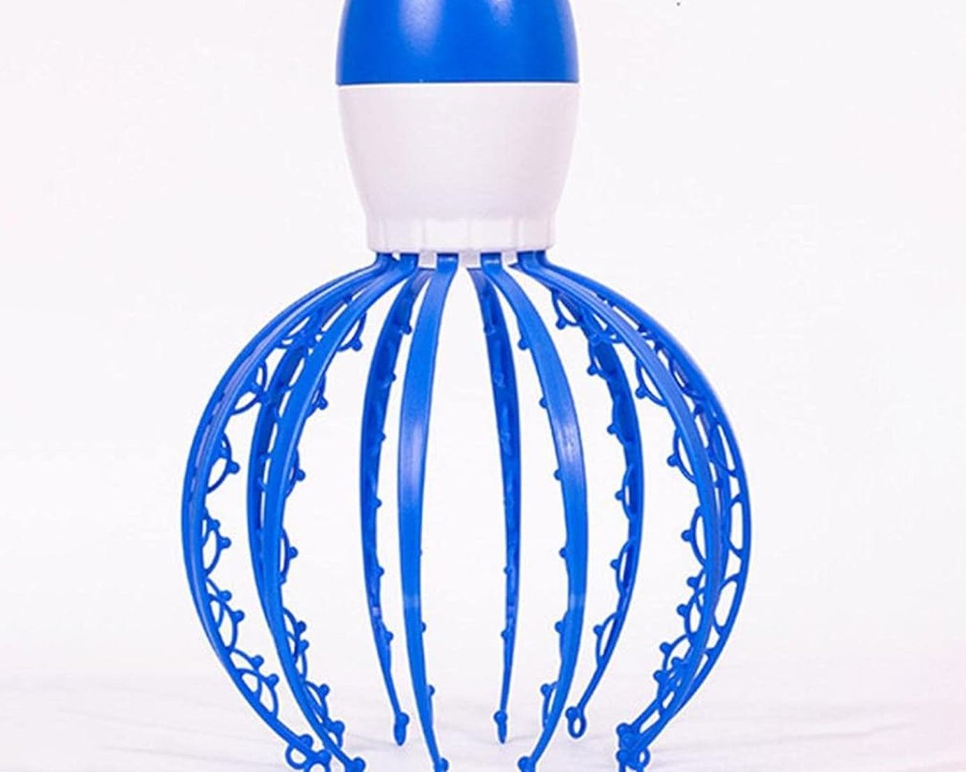 Electric head scratcher with octopus design.