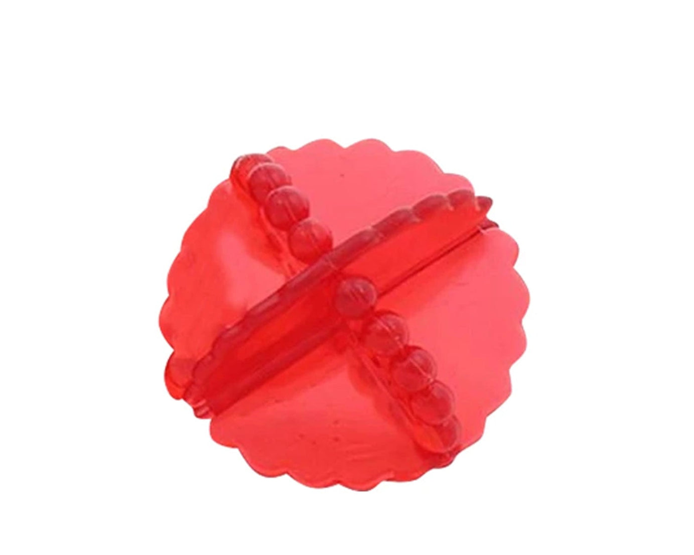 Washing balls designed for use without detergent.