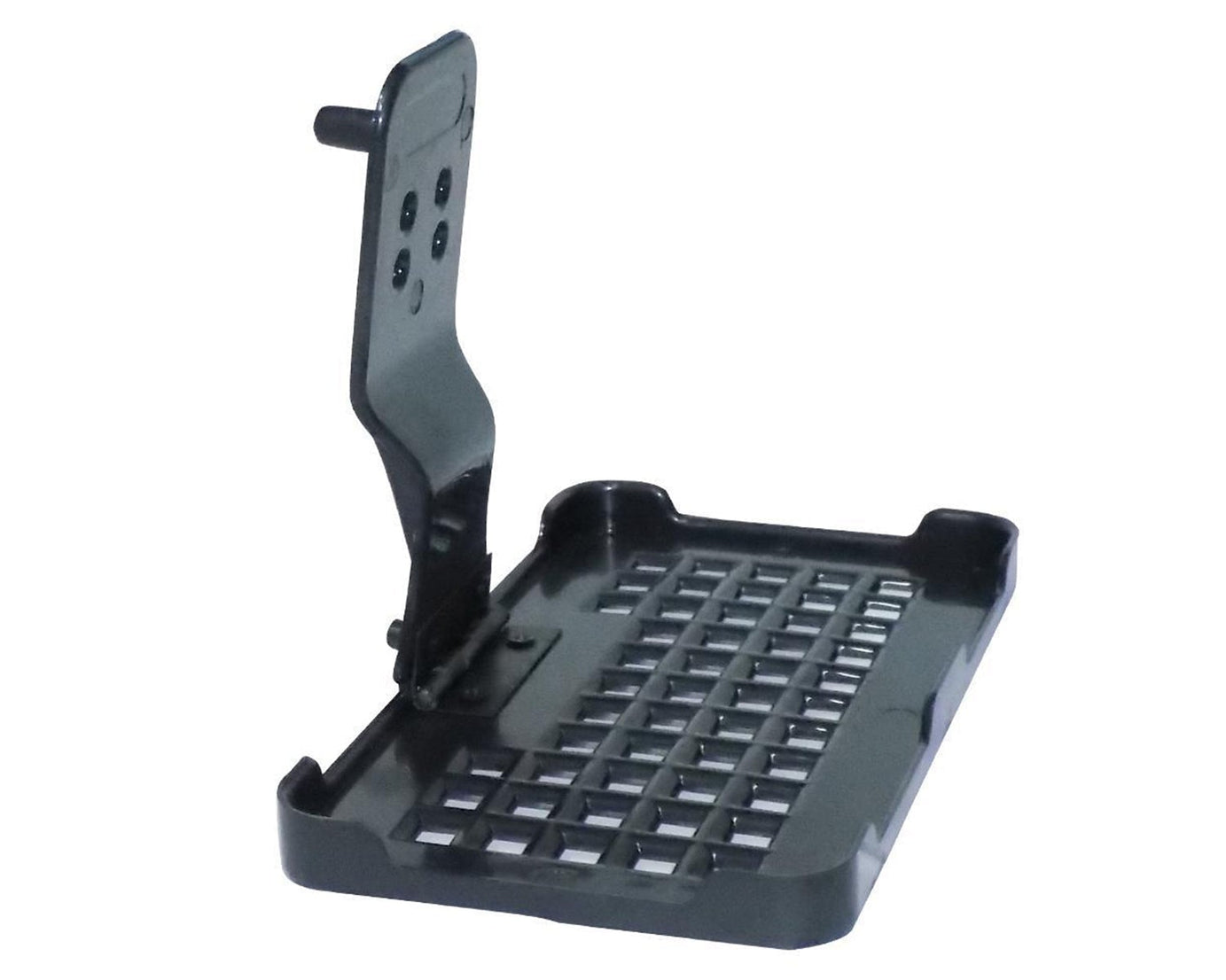 Phone charging wall holder with organized design.