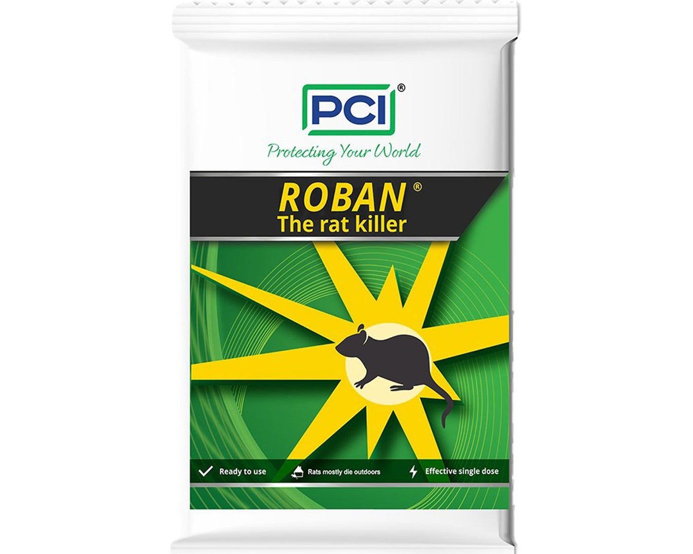 297 100gm PCI Roban the Rat Killer (Brown) BIG 
