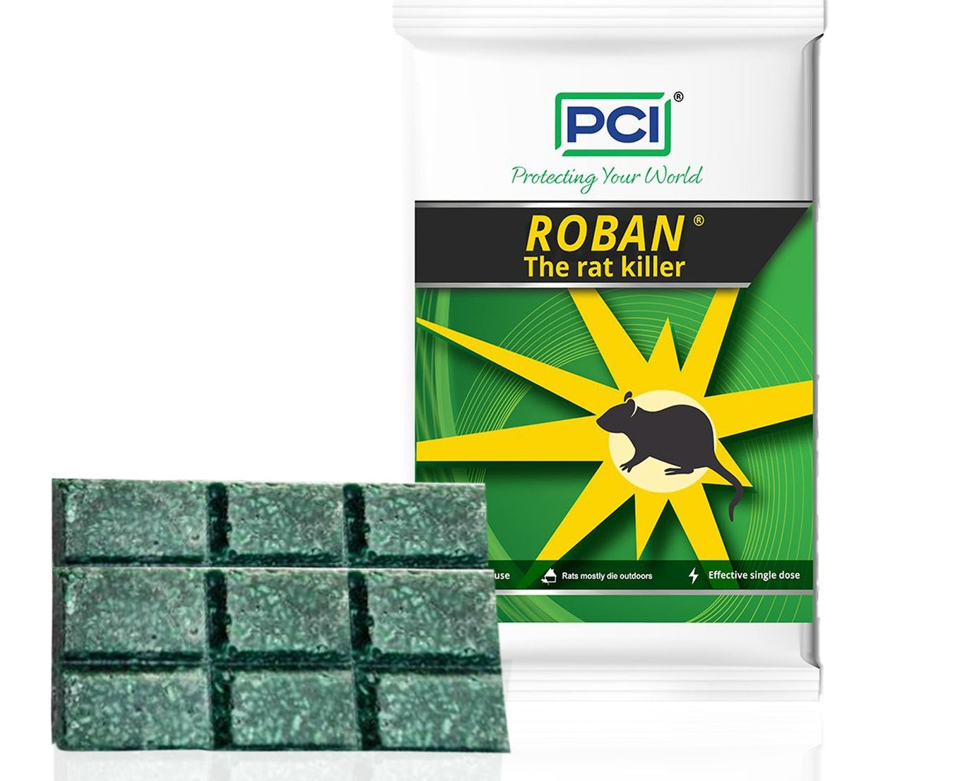 297 100gm PCI Roban the Rat Killer (Brown) BIG 