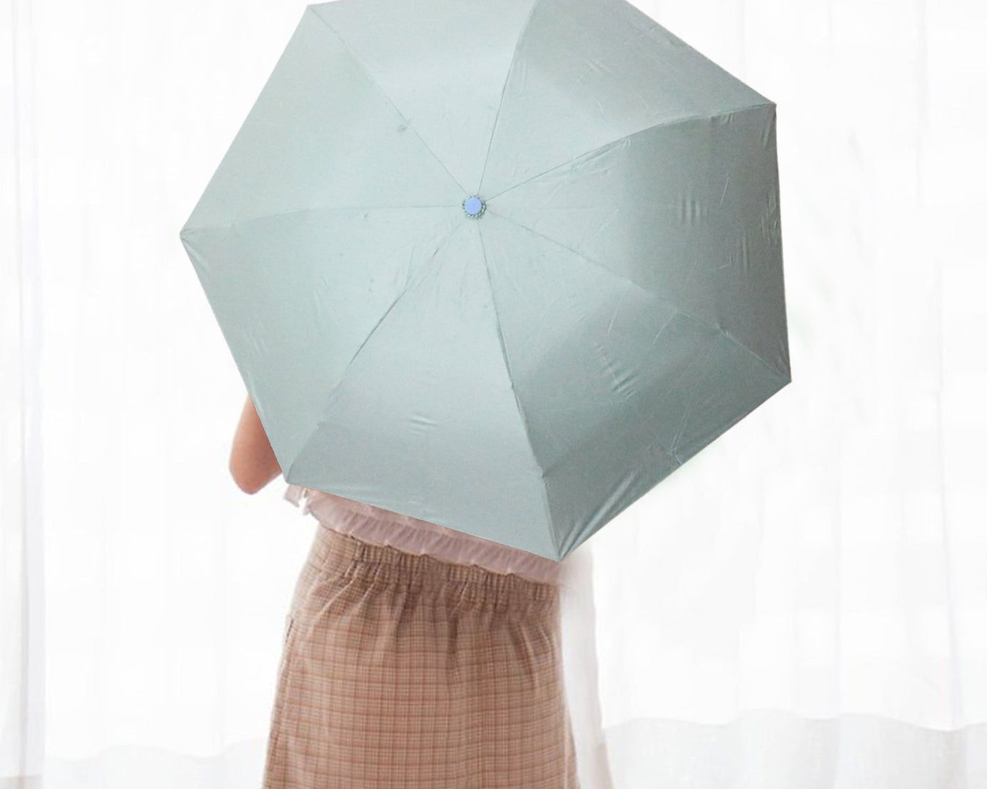 3 Fold Manual Open Umbrella | Windproof, Sunproof & Rainproof with Sturdy Steel Shaft | Easy to Hold & Carry | Umbrella for Women, Men & Kids (1 Pc)