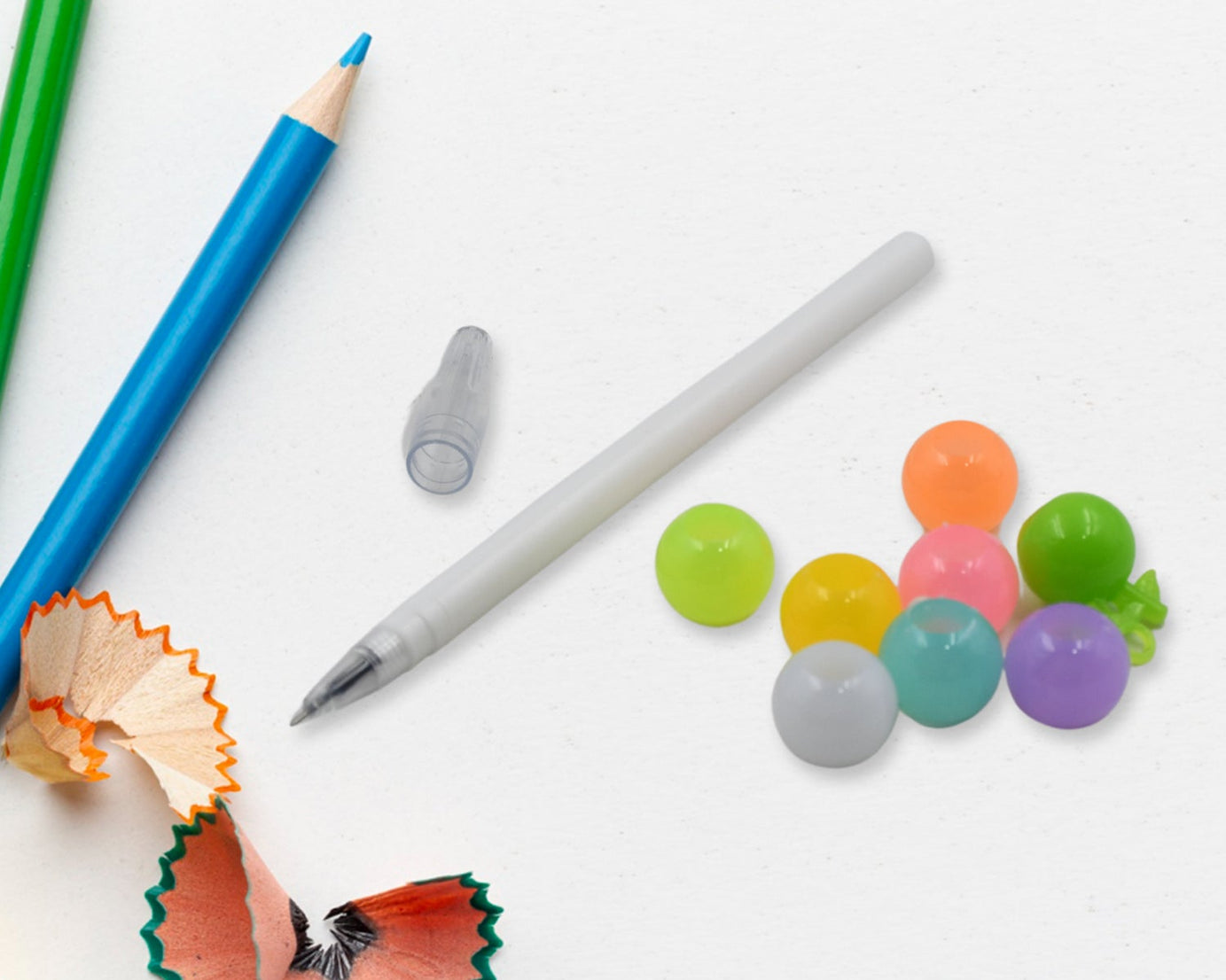 Stylish Pearls Pen Plastic Moti Non-Sharpening Design Pen Multicolor Pearls Moti Gel Pen, Fancy Designer Attractive Gel Pen for Kids Pack of (12 Pc Set )