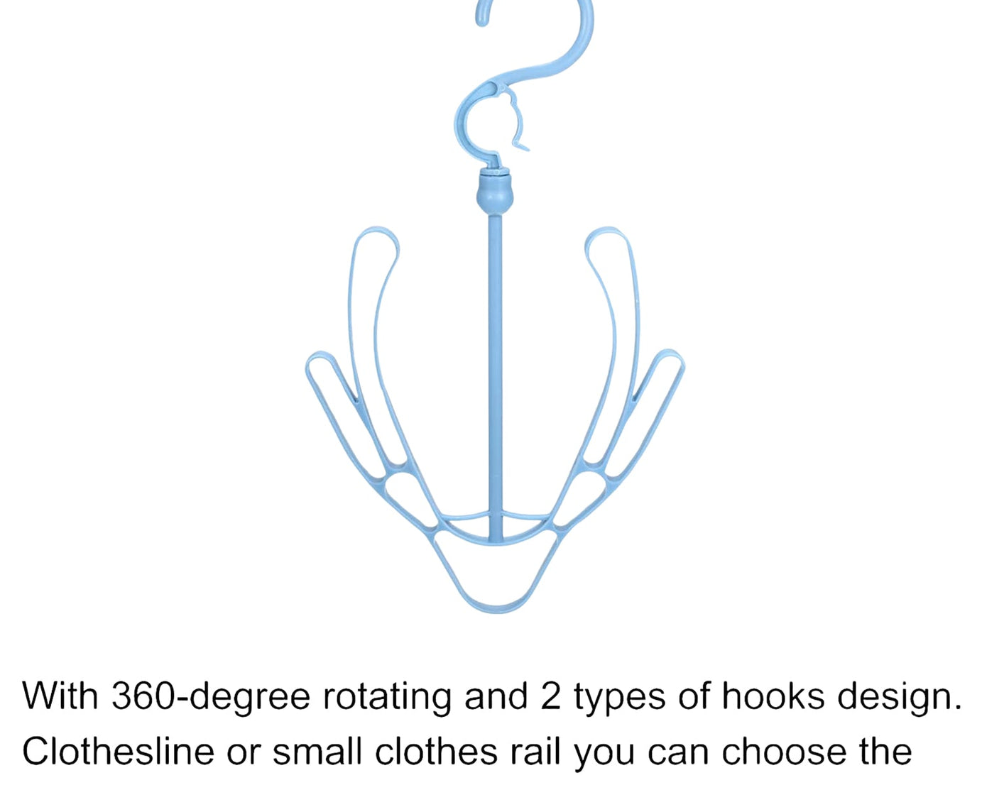 Small Shoes Drying Hanger, Rotatable Shoe Hanging Racks (1pc)