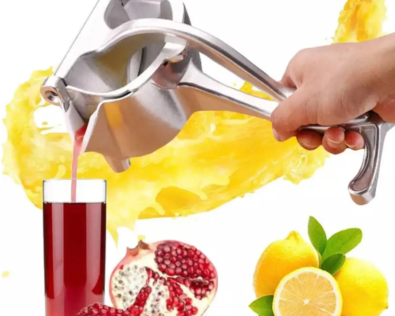 MANUAL ALUMINIUM METAL FRUIT PRESS JUICER