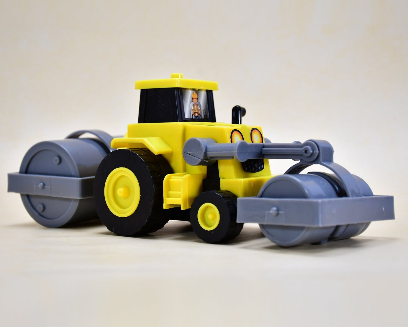 Mini construction excavator toy for kids.