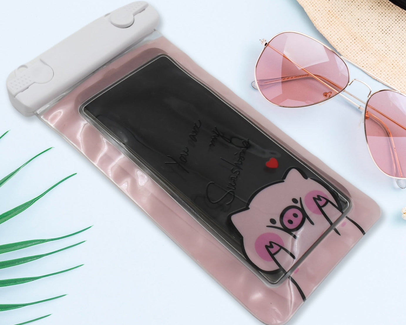 13137 Waterproof Pouch Lock Mobile Cover Underwater Mobile Case For All Type Mobile Phone (1 Pc)