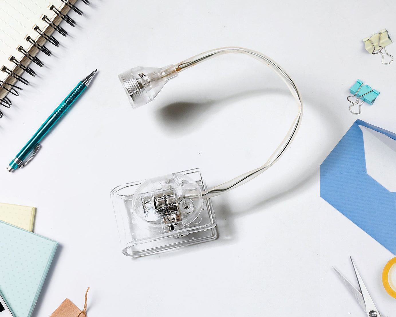 7992 Clip light Portable Clip Light Transparent Clip light Outdoor & indoor Use