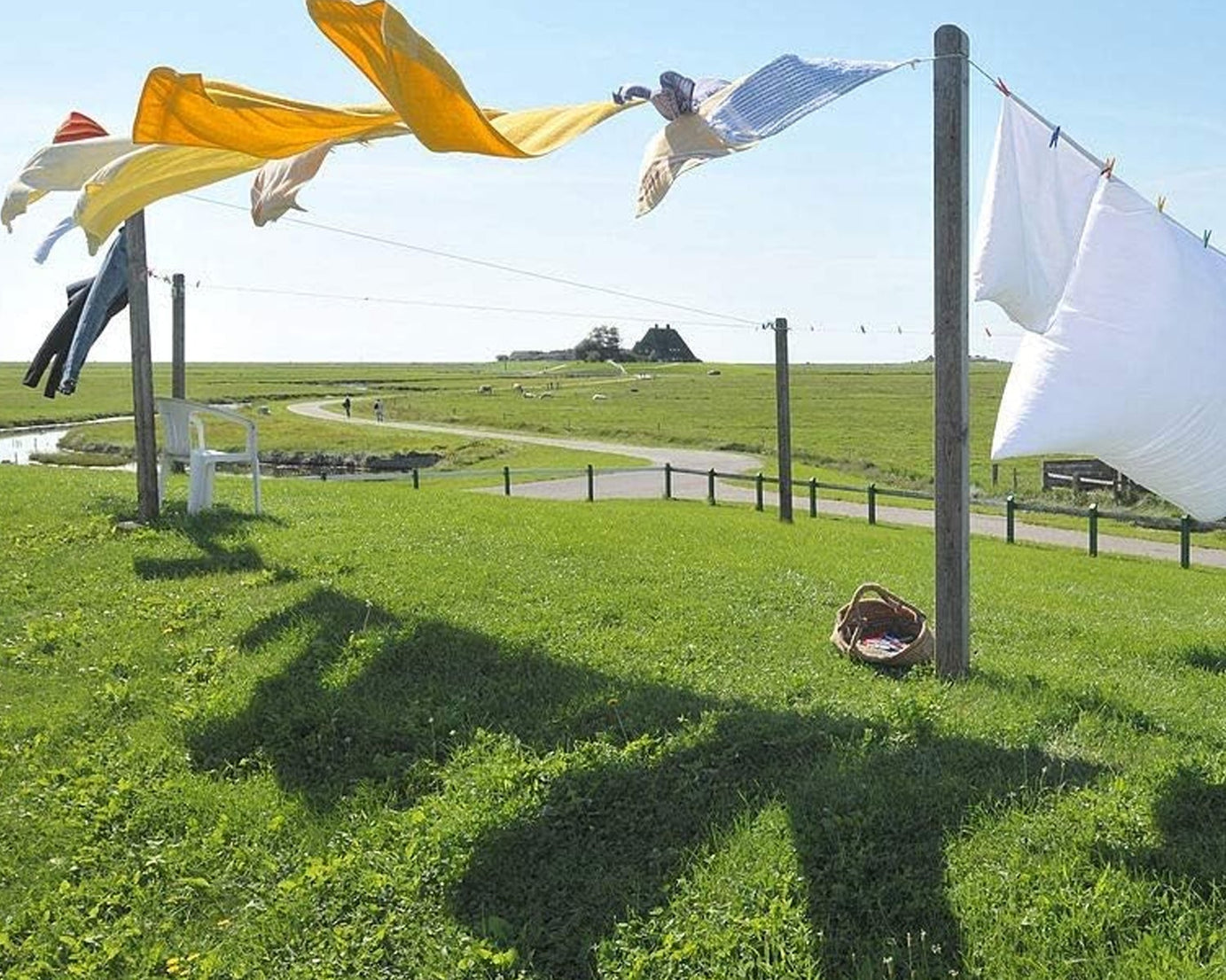 Strong wire for drying clothes and gardening